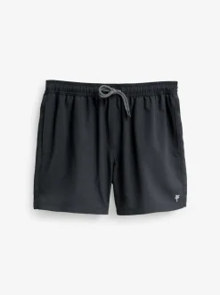 Black/Khaki Green Essential Swim Shorts 2 Pack