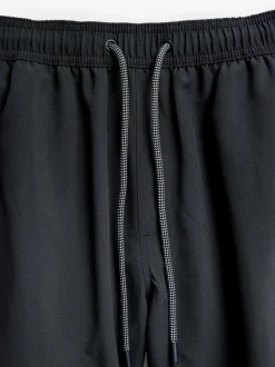 Black/Khaki Green Essential Swim Shorts 2 Pack