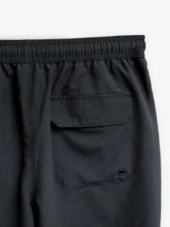 Black/Khaki Green Essential Swim Shorts 2 Pack