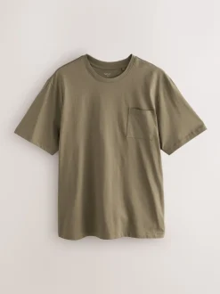 Black/Khaki Green/Ecru Jersey Pyjamas Shorts Set 3 Pack
