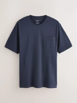 Black/Navy Blue Check Short Sleeve Jersey Pyjamas Set 2 Pack