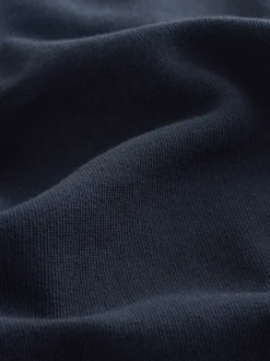 Black/Navy Blue Open Brushback Heavyweight Open 2 Pack Joggers