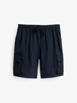 Black/Navy Blue Utility Swim Shorts 2 Pack