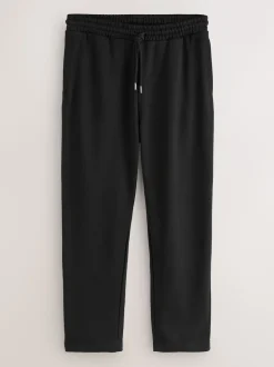 Black/Navy Blue/Grey Marl Brushback Heavyweight 3 Pack Joggers
