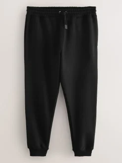 Black/Navy Blue/Grey Slim Fit Cotton Rich Jersey Joggers 3 Pack