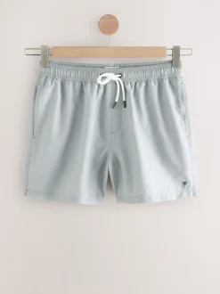 Black/Navy Blue/Light Blue/Grey Essential Swim Shorts 4 Pack