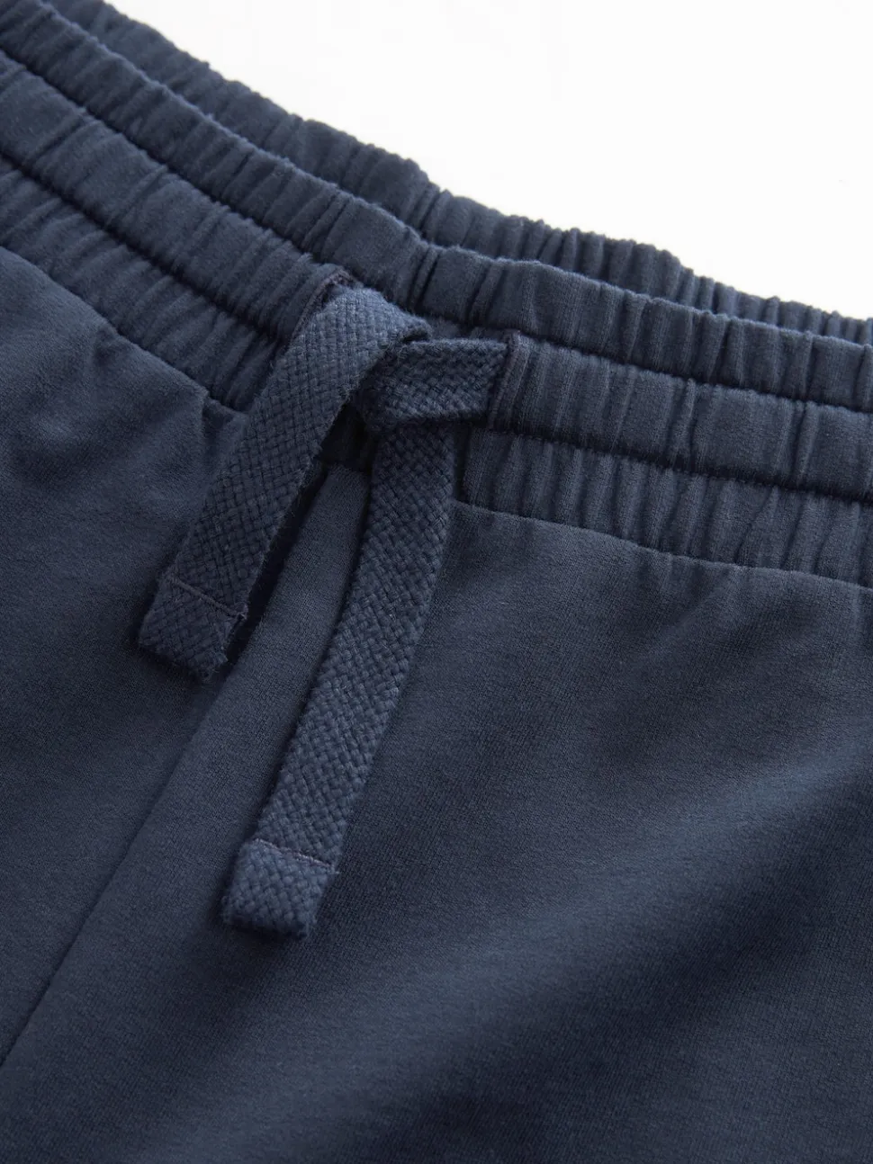Black/Navy Loopback Soft Touch 2 Pack Jogger Shorts