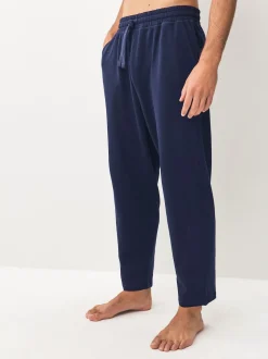 Black/Navy Open Loopback Soft Touch 2 Pack Open Joggers