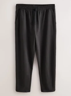 Black/Navy Open Loopback Soft Touch 2 Pack Open Joggers