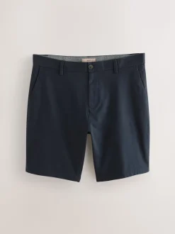 Black/Navy Slim Fit Stretch Chino Shorts 2 Pack
