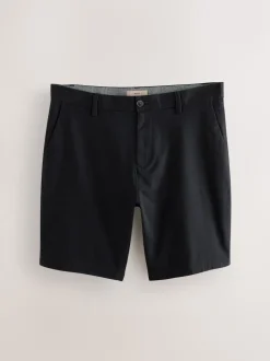 Black/Navy Slim Fit Stretch Chino Shorts 2 Pack