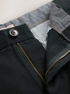 Black/Navy Slim Fit Stretch Chino Shorts 2 Pack