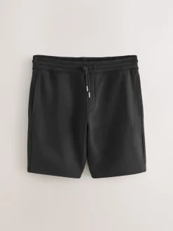 Black/Navy Soft Fabric Jersey Shorts 2 Pack