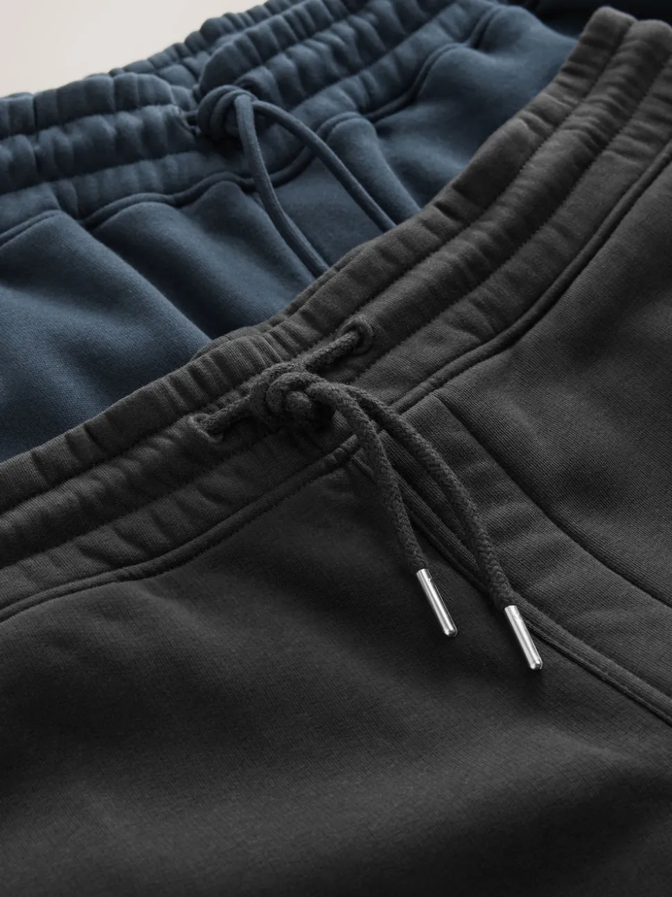 Black/Navy Soft Fabric Jersey Shorts 2 Pack