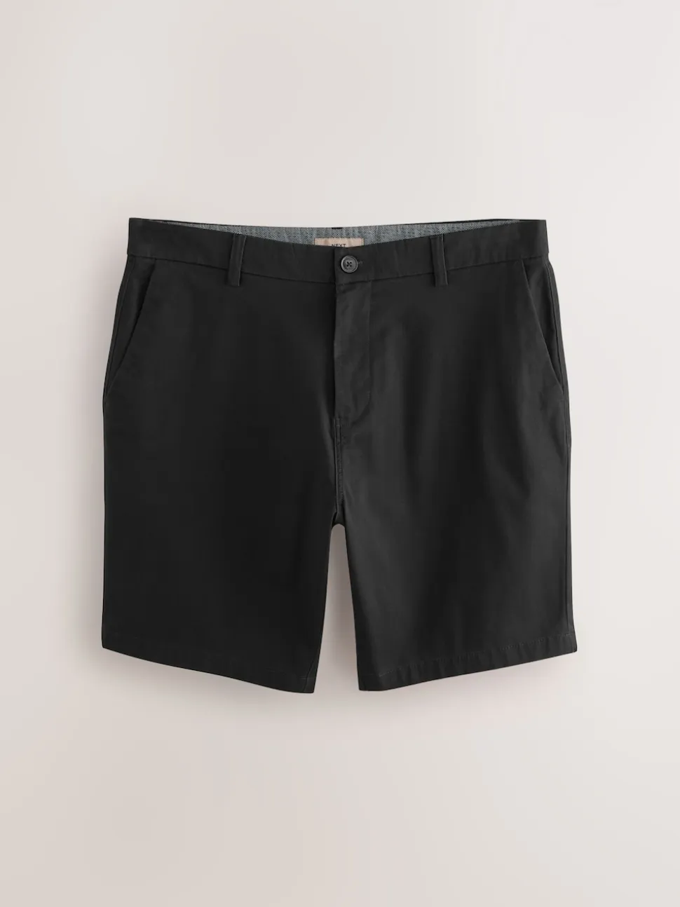 Black/Navy Straight Fit Stretch Chino Shorts 2 Pack