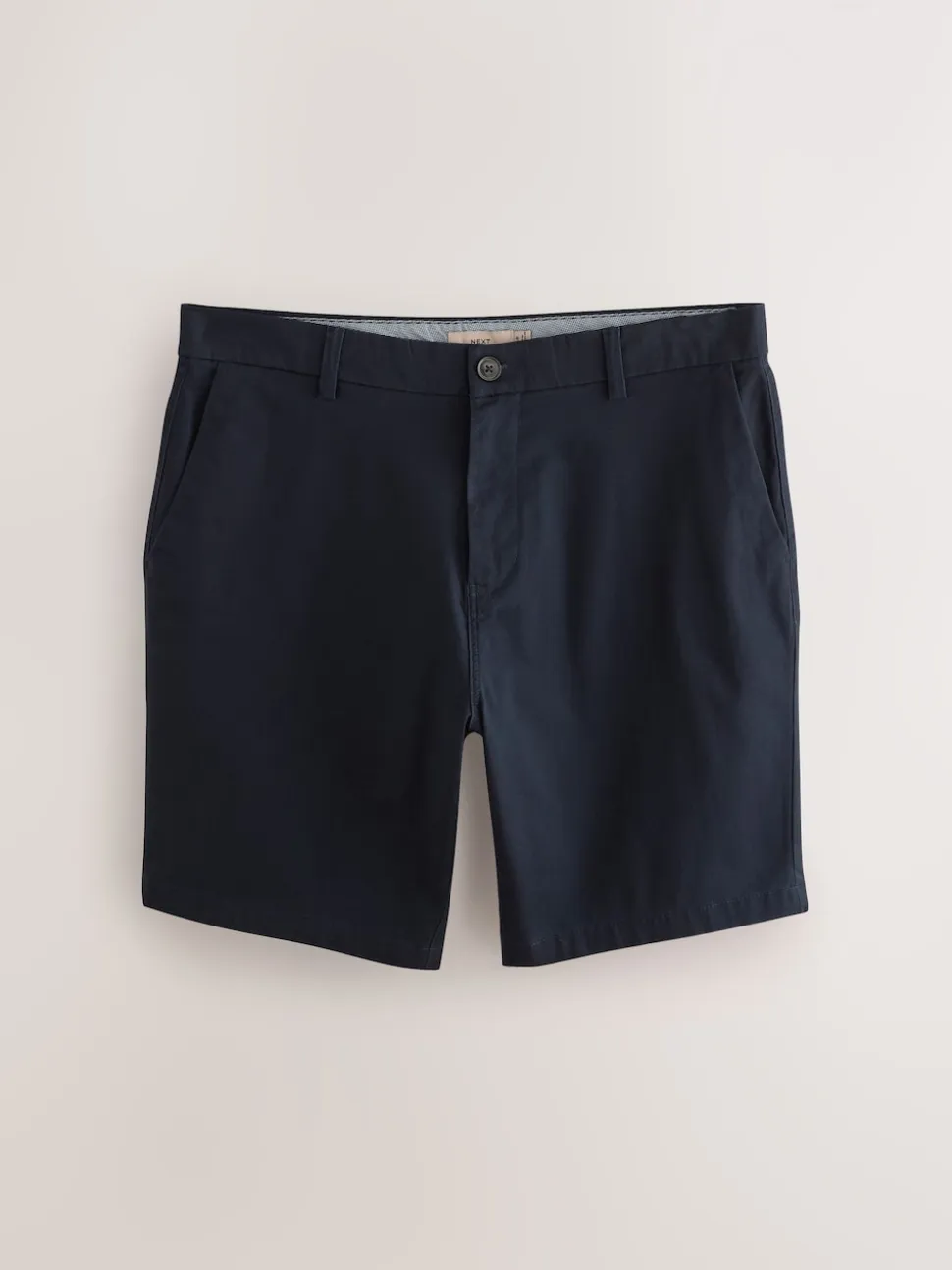 Black/Navy Straight Fit Stretch Chino Shorts 2 Pack