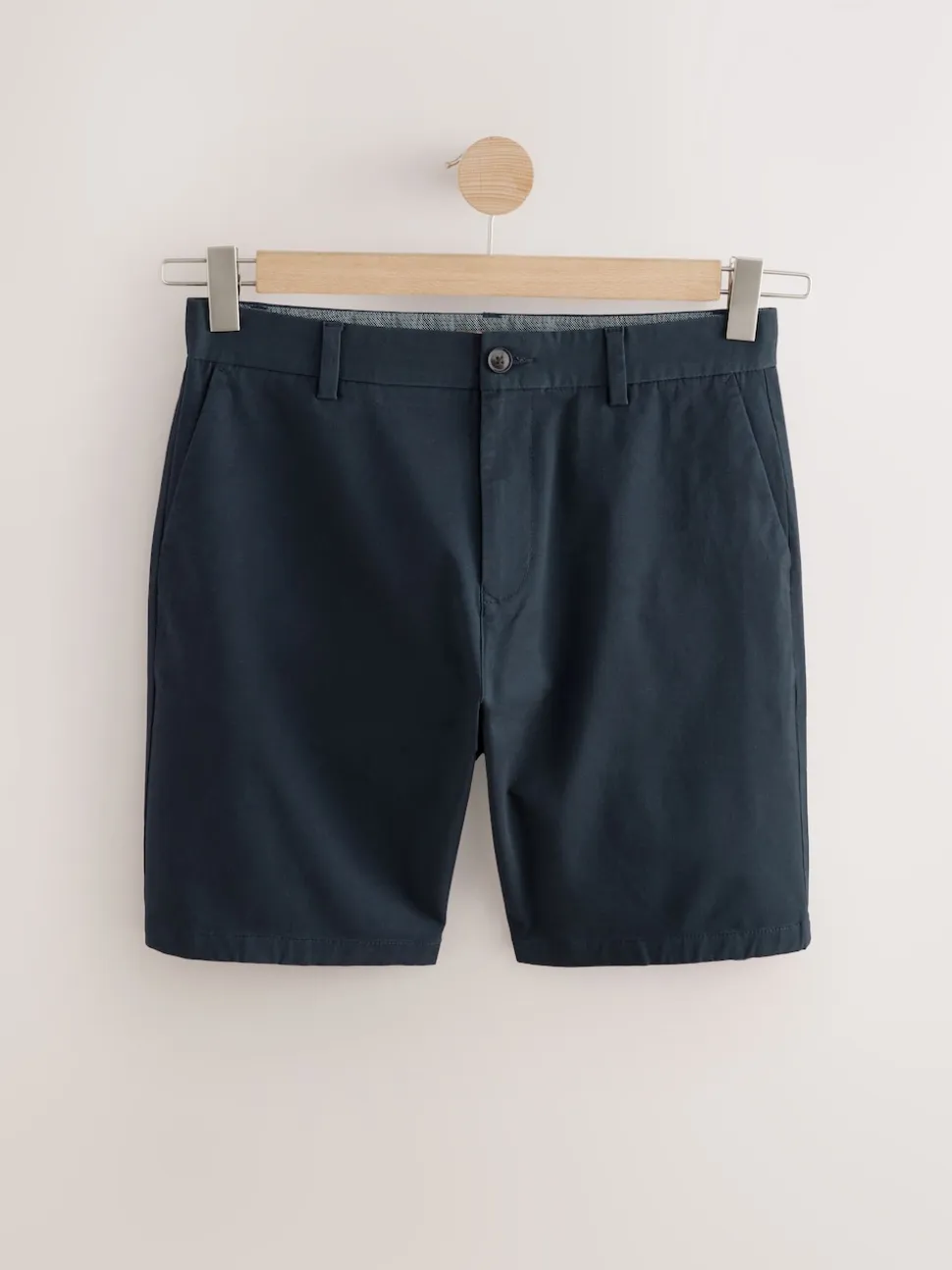 Black/Navy/Charcoal Straight Fit Stretch Chinos Shorts 3 Pack