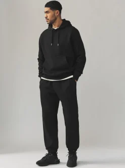 Black/Navy/Grey Marl Jersey Hoodies 3 Pack