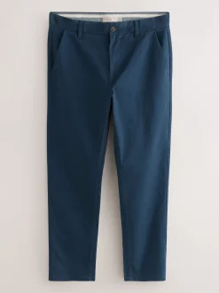 Black/Navy/Stone/Blue Slim Stretch Chino Trousers 4 Pack