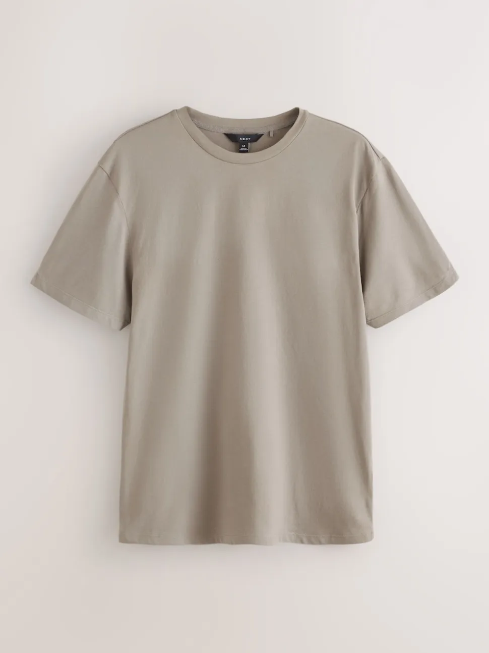Black/Neutral Brown Short Sleeve T-Shirt With Cheesecloth Texture Shorts