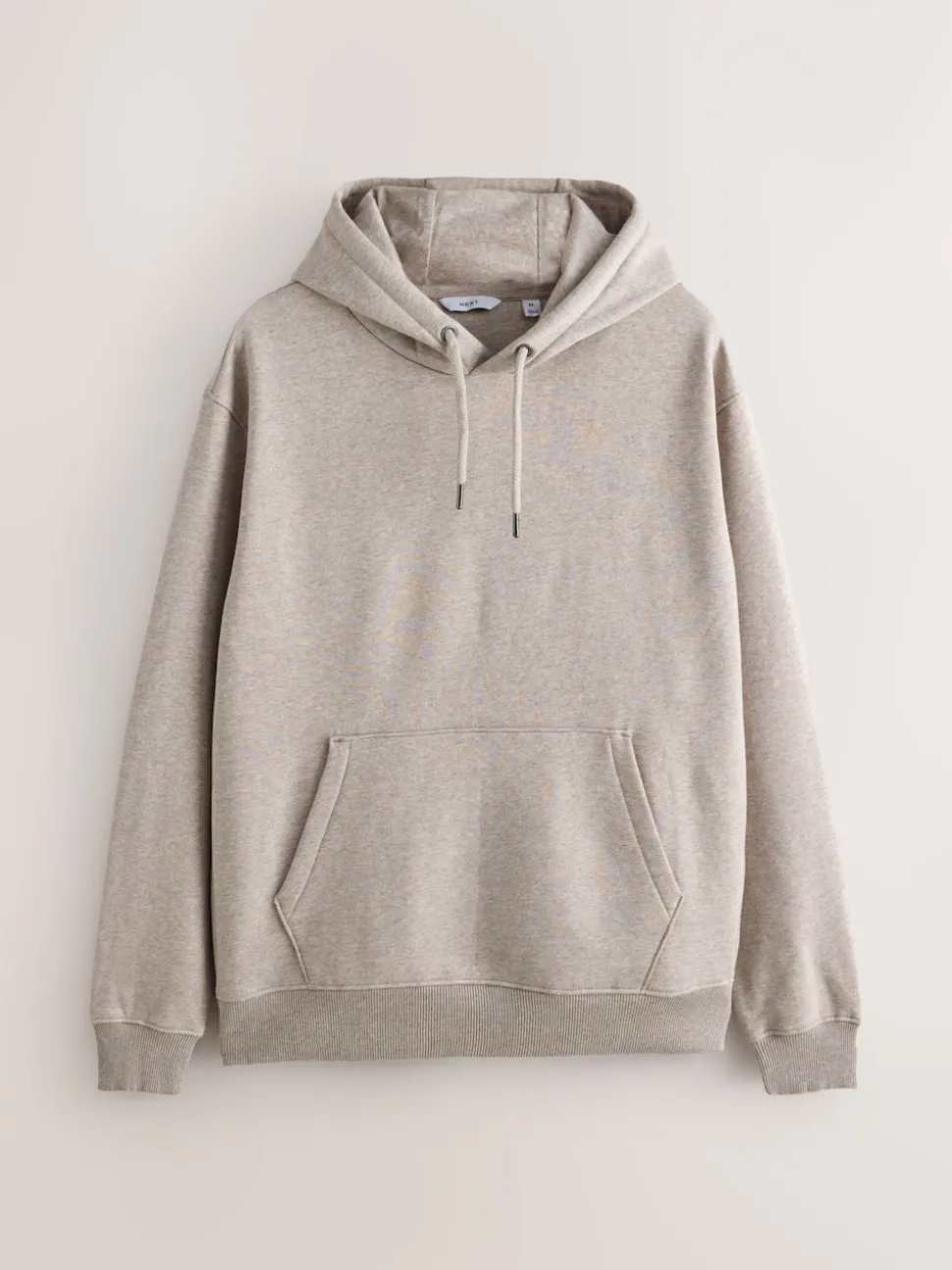 Black/Neutral Cotton Rich Jersey Overhead Hoodies 2 Pack