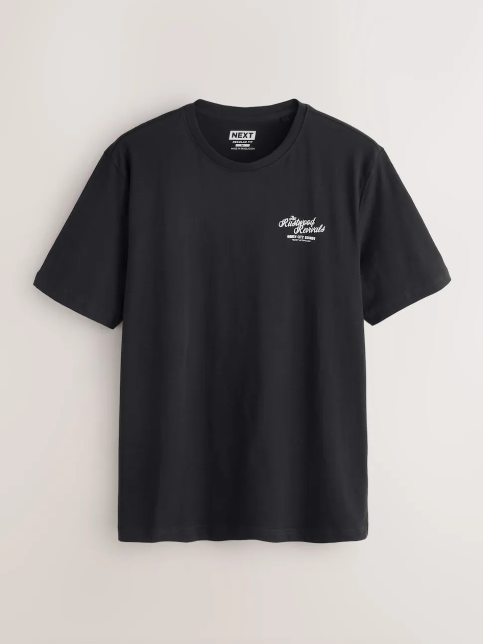 Black/Neutral/Green Regular Fit Graphic Print T-Shirts 3 Pack