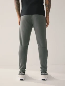 Black/Slate Grey Interlock Soft Touch 2 Pack Cuffed Joggers