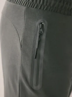 Black/Slate Grey Interlock Soft Touch 2 Pack Cuffed Joggers