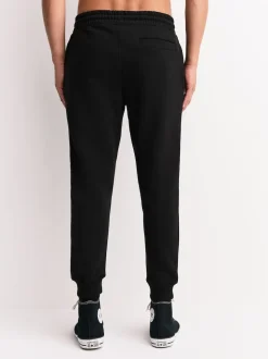 Black/Slate Grey Straight Fit Brushback Heavyweight 2 Pack Joggers