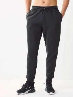Black/Slate Grey/Khaki Green Slim Fit Cotton Rich Jersey Joggers 3 Pack