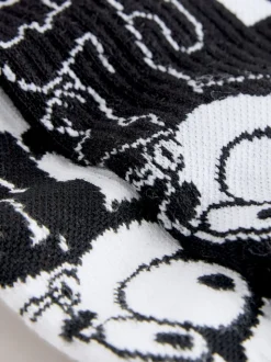 Black/White Felix License Cushioned Sports Socks 2 Pack