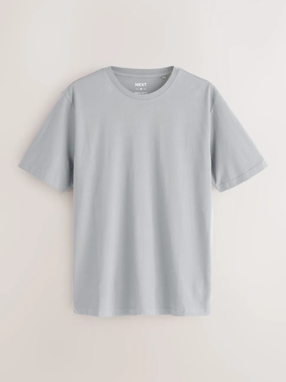 Black/White/Grey/Slate Grey/Stone/Brown Regular Fit Essential Cotton T-Shirts 6 Pack