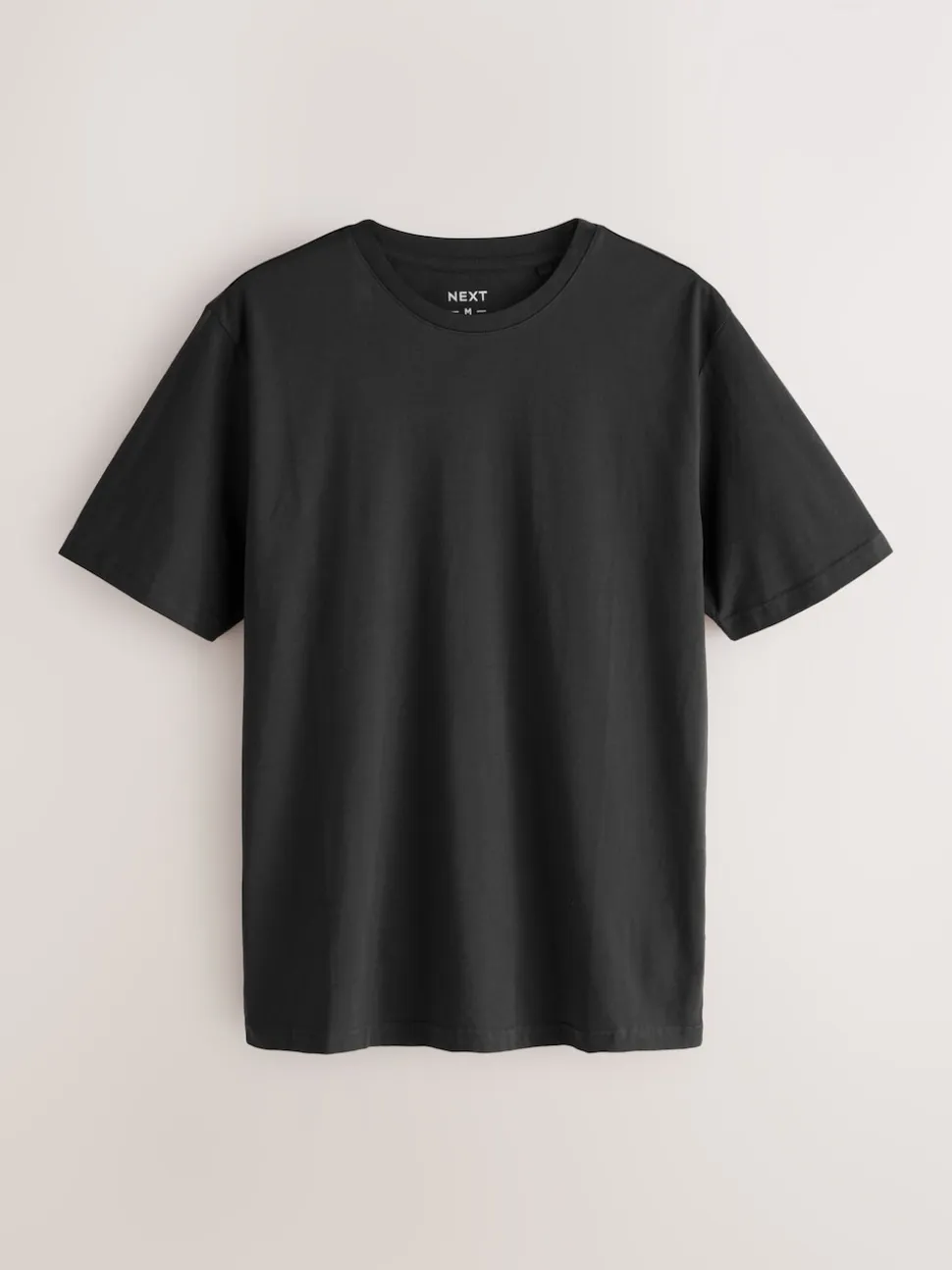 Black/White/Grey/Slate Grey/Stone/Brown Regular Fit Essential Cotton T-Shirts 6 Pack