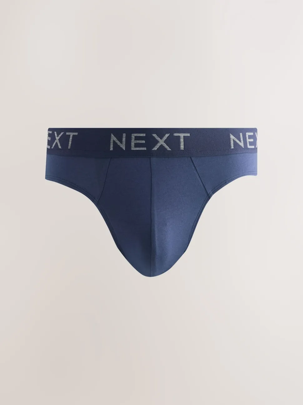 Blue / Grey Marl 10 pack Cotton Rich Briefs