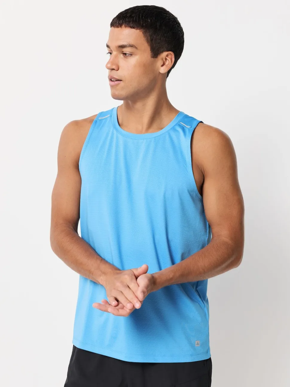 Blue Active Gym Textured Training Vest