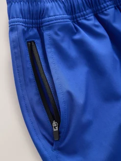 Blue Active Lined Swim Shorts