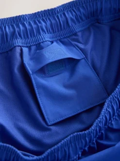 Blue Active Lined Swim Shorts