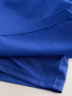 Blue Active Lined Swim Shorts