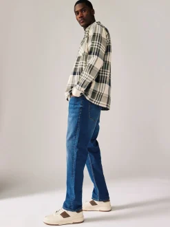 Blue Authentic Single Slim Fit Classic Stretch Jeans