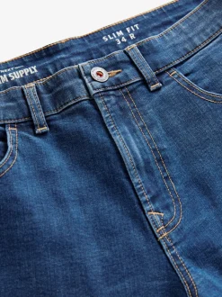 Blue Authentic Single Slim Fit Classic Stretch Jeans
