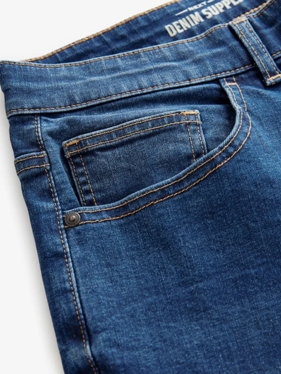 Blue Authentic Single Slim Fit Classic Stretch Jeans