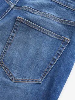 Blue Authentic Single Straight Fit Classic Stretch Jeans