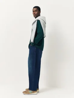 Blue Barrel Fit Classic Stretch Jeans