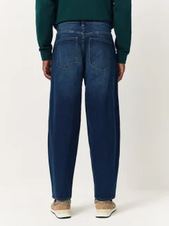Blue Barrel Fit Classic Stretch Jeans