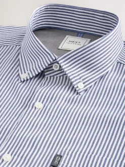 Blue Bengal Regular Fit Easy Iron Button Down Oxford Shirt