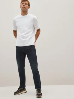 Blue Black Single Slim Fit Classic Stretch Jeans