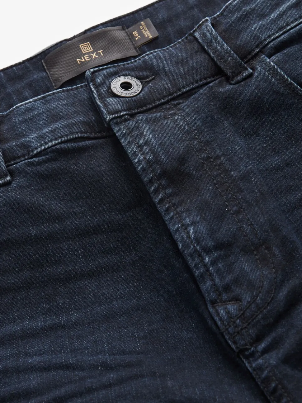 Blue Black Single Slim Fit Classic Stretch Jeans