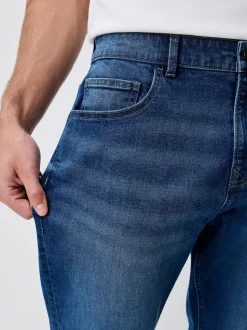 Blue Bootcut Classic Stretch Jeans