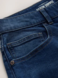 Blue Bootcut Classic Stretch Jeans