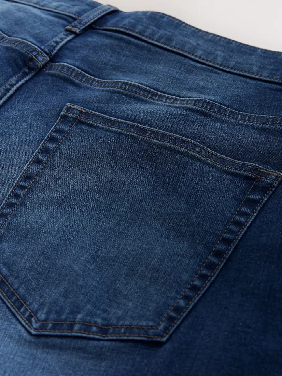Blue Bootcut Classic Stretch Jeans